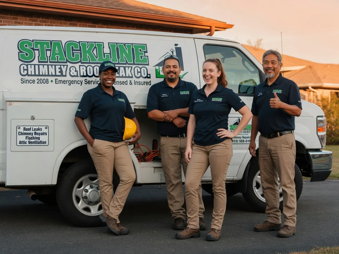 Chimney flashing repair company in Royal, IA